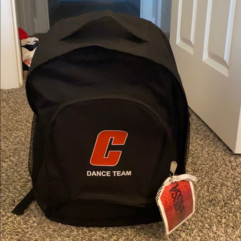 C dance team backpack bag